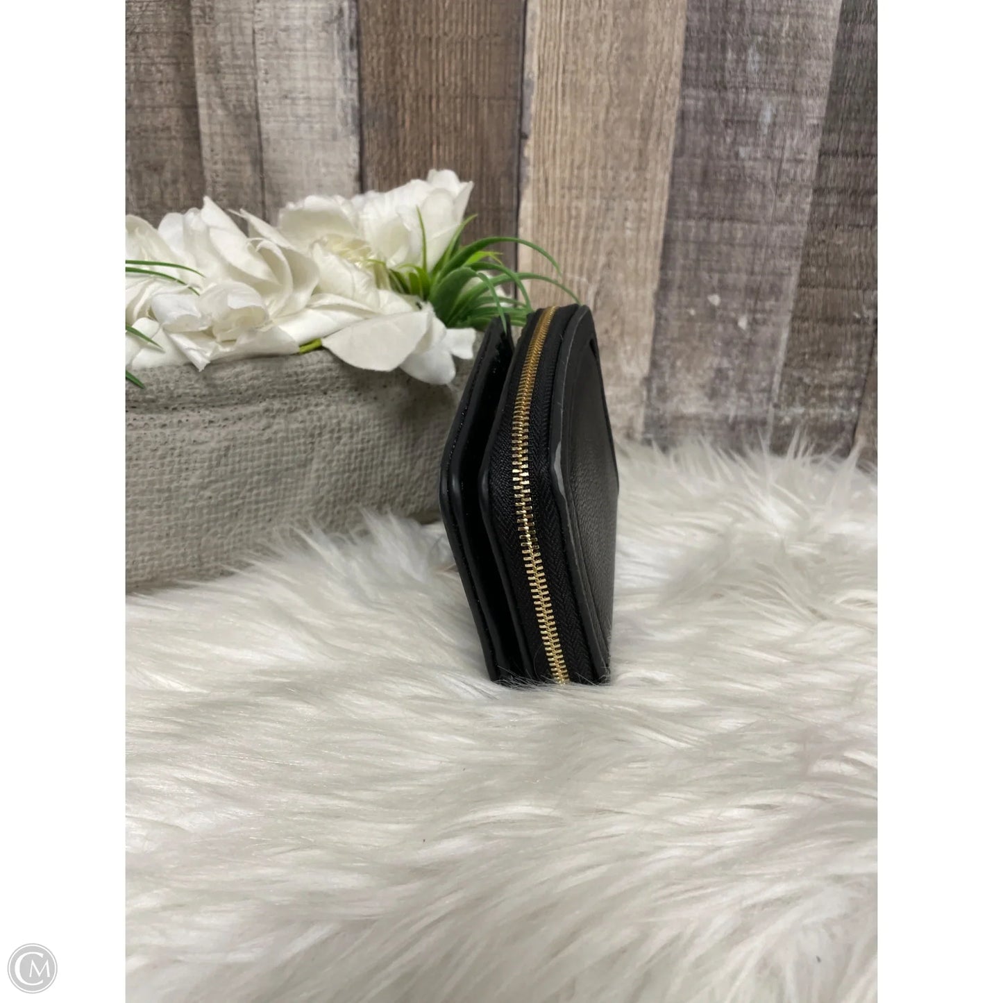 Wallet Leather By Anne Klein, Size: Medium