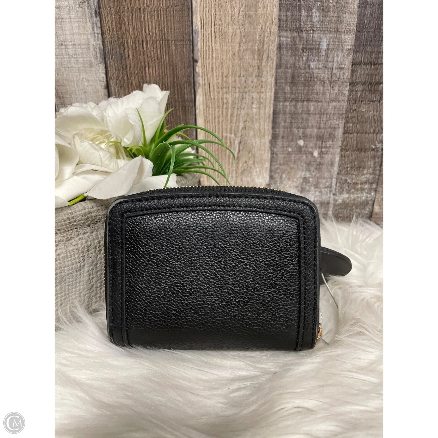 Wallet Leather By Anne Klein, Size: Medium