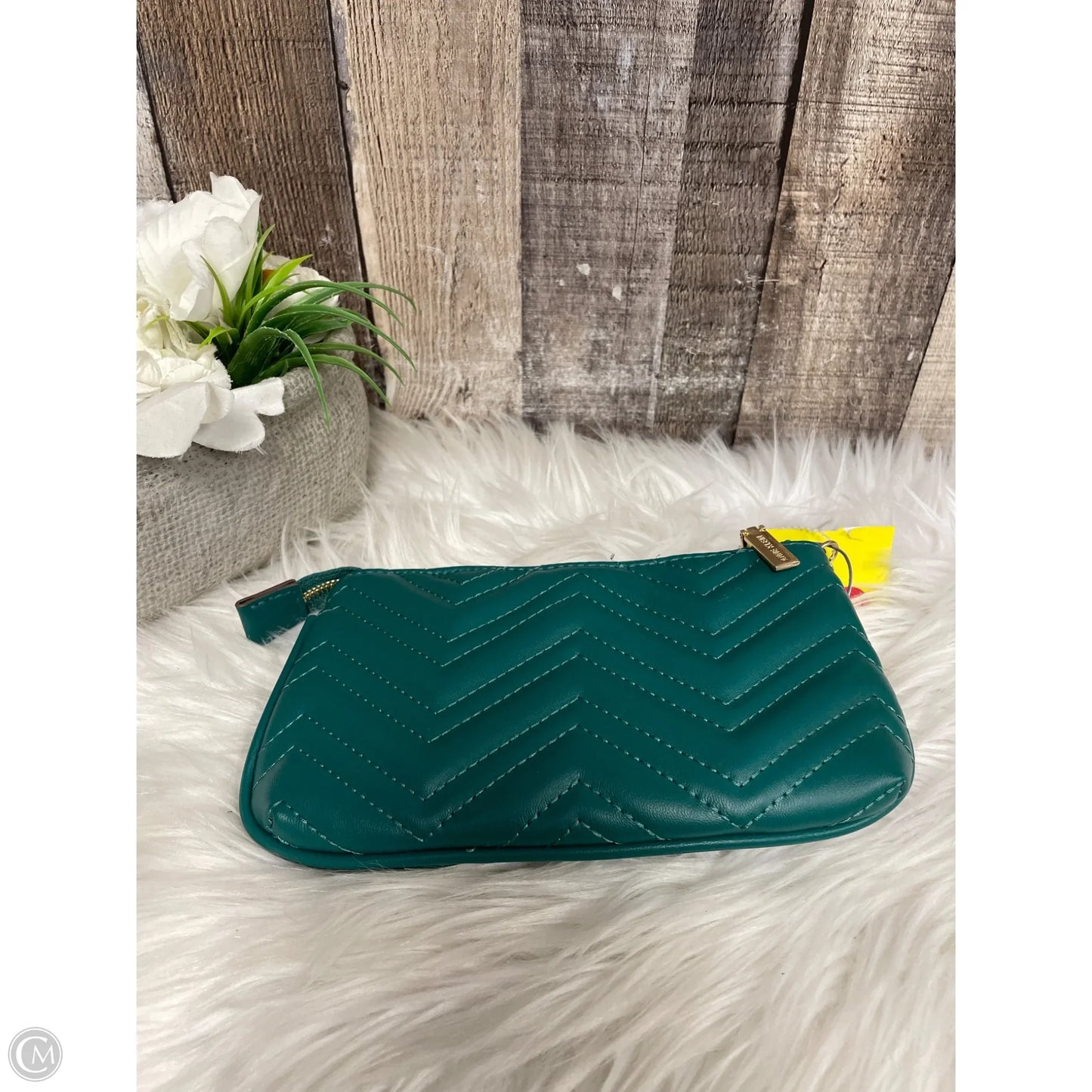 Wristlet Leather By Anne Klein, Size: Medium