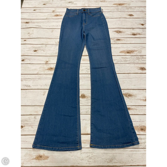 Jeans Flared By Fashion Nova In Blue Denim, Size: 2