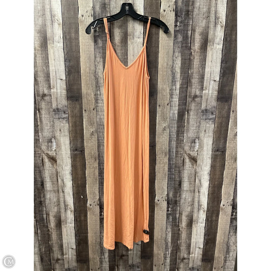 Dress Casual Maxi By Hem & Thread In Orange, Size: M