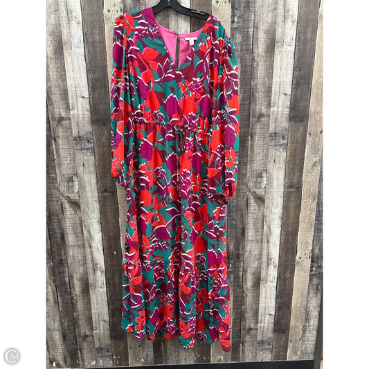 Dress Casual Maxi By Bar Iii In Multi-colored, Size: Xl