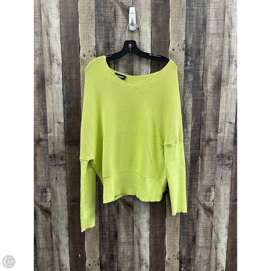 Sweater By Express In Green, Size: M