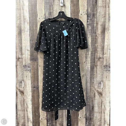 Dress Casual Midi By Ann Taylor In Black, Size: M