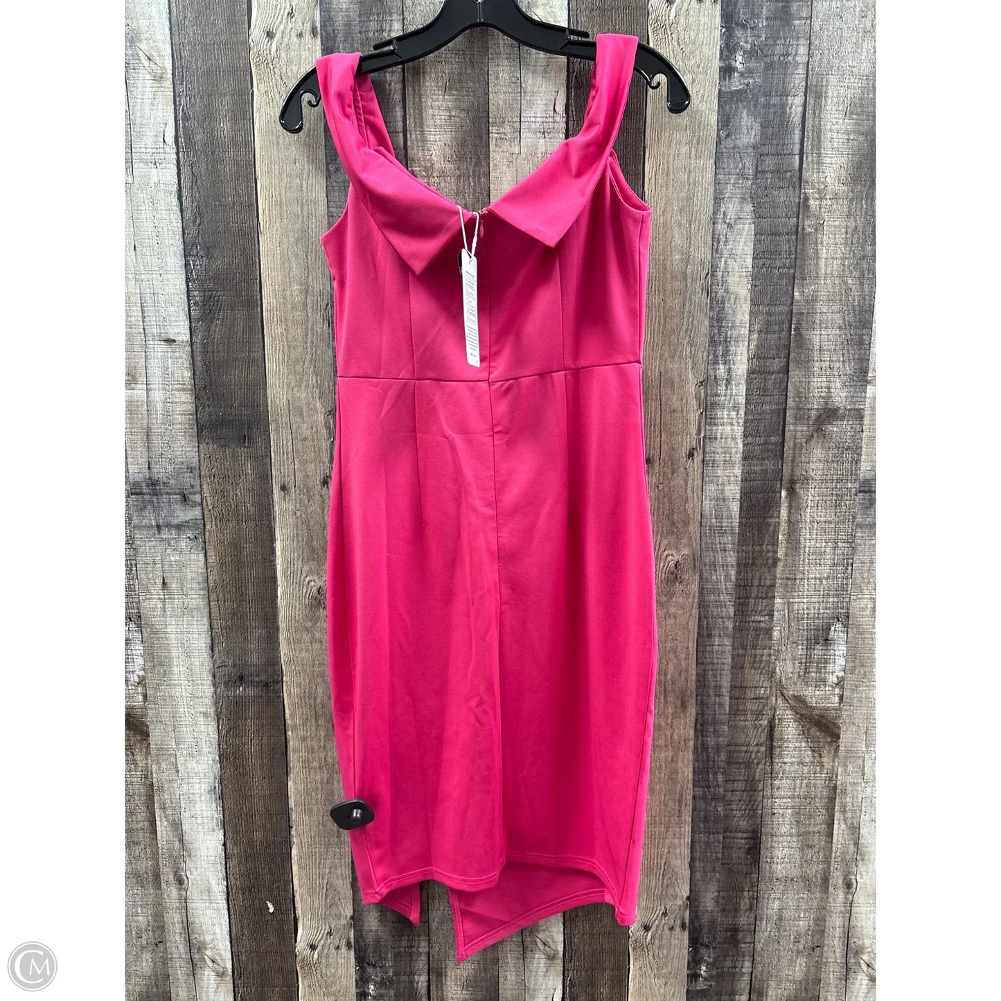 Dress Casual Midi By Cme In Pink, Size: M