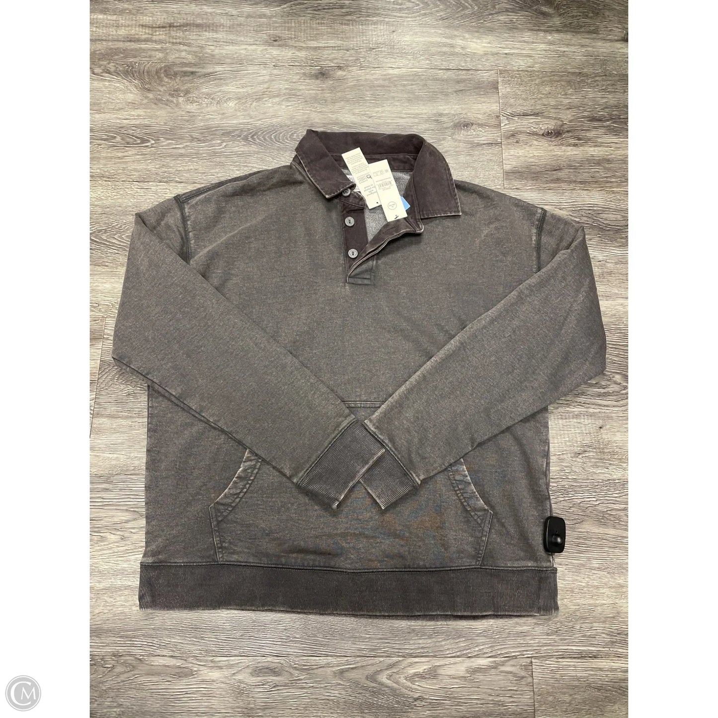 Sweatshirt Collar By No Boundaries In Brown, Size: M