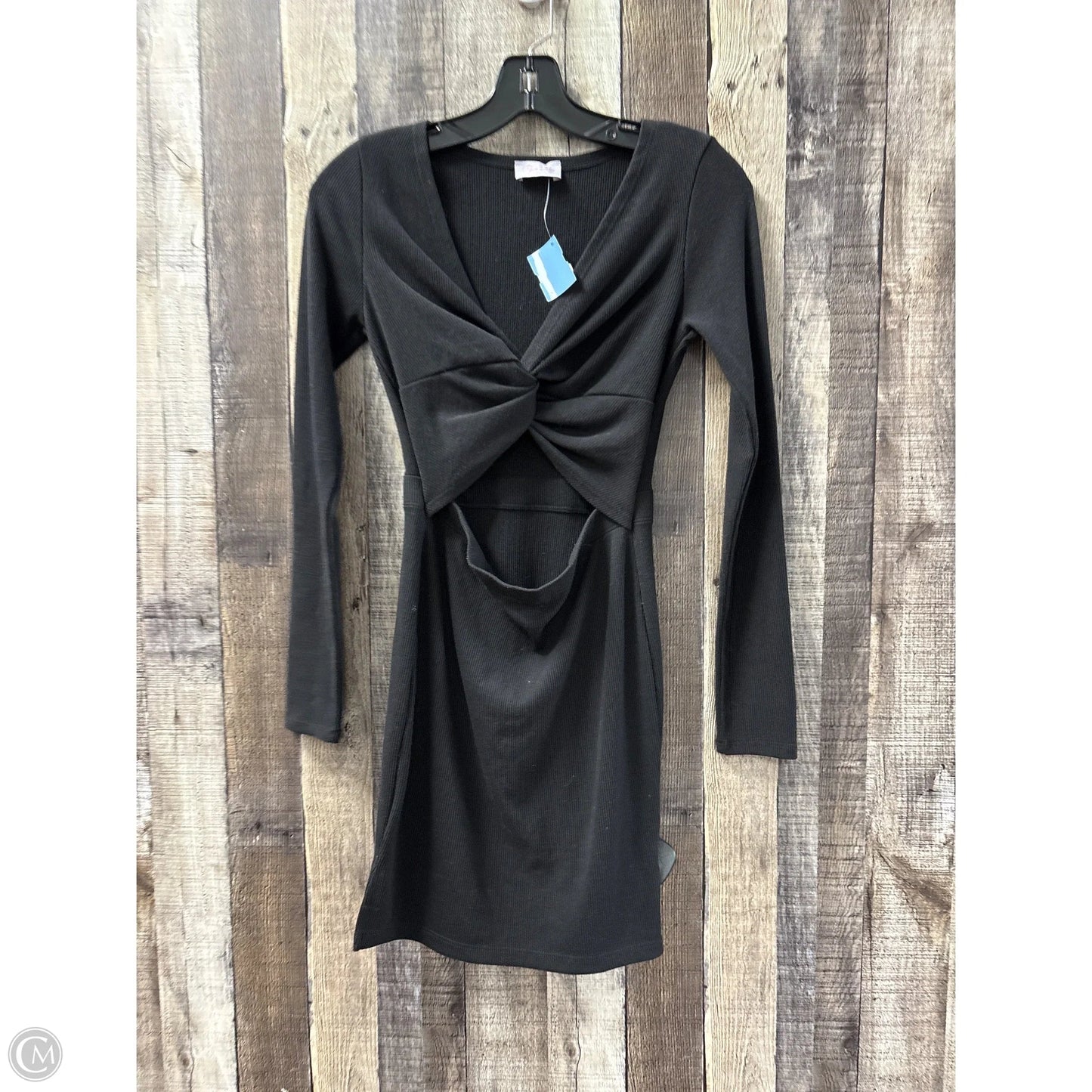 Dress Casual Short By Pink Lily In Black, Size: S