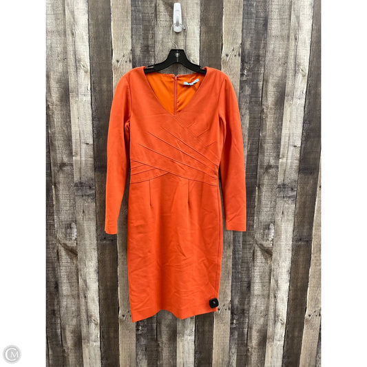 Dress Casual Midi By Antonio Melani In Orange, Size: S