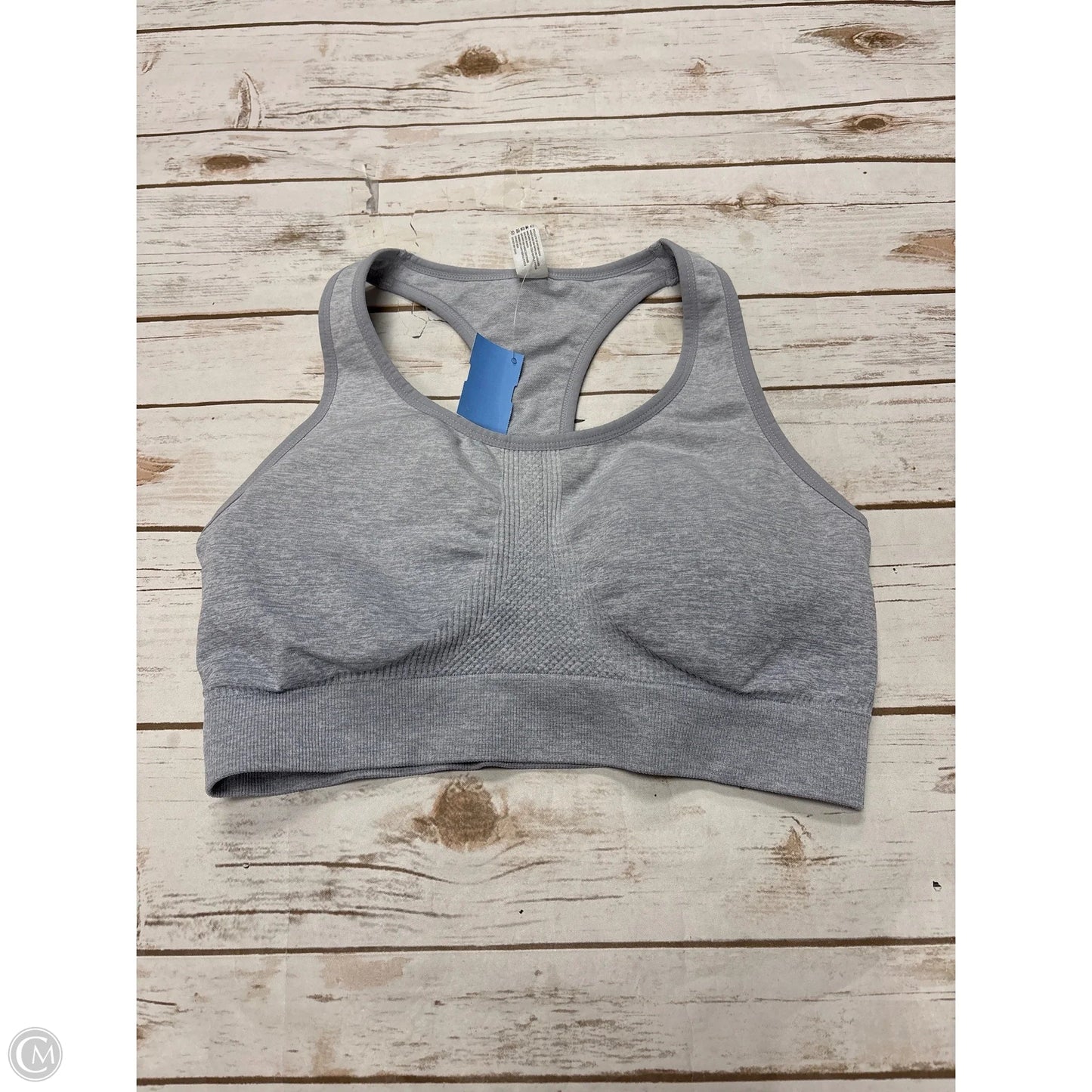 Athletic Bra By 90 Degrees By Reflex In Grey, Size: Xl