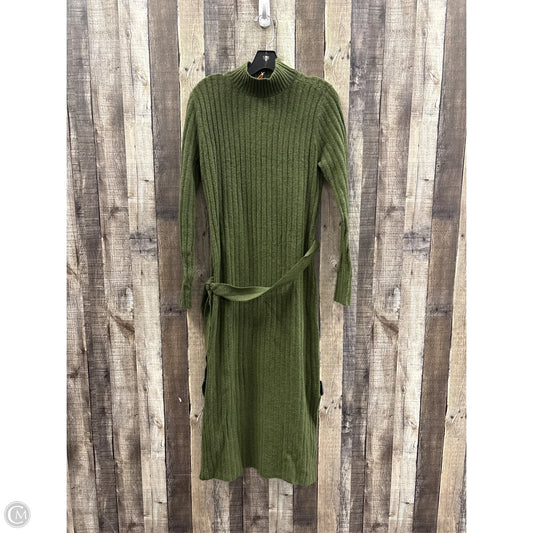 Dress Sweater By Loft In Green, Size: S