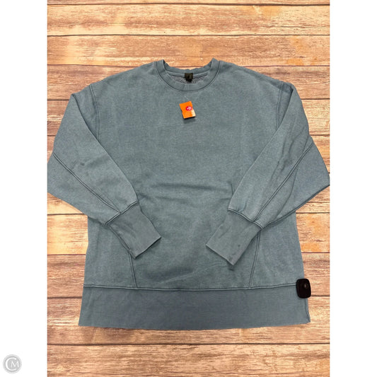 Sweatshirt Crewneck By Wild Fable In Blue, Size: M