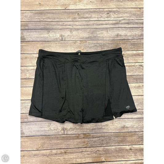 Athletic Skirt By Jones New York In Black, Size: 2x