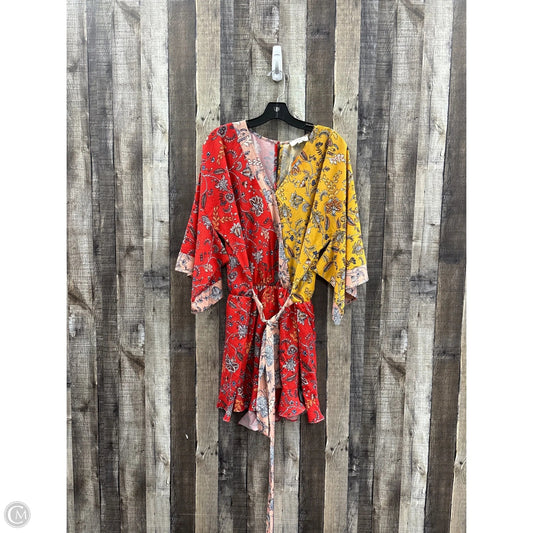 Romper By Umgee In Multi-colored, Size: 1x