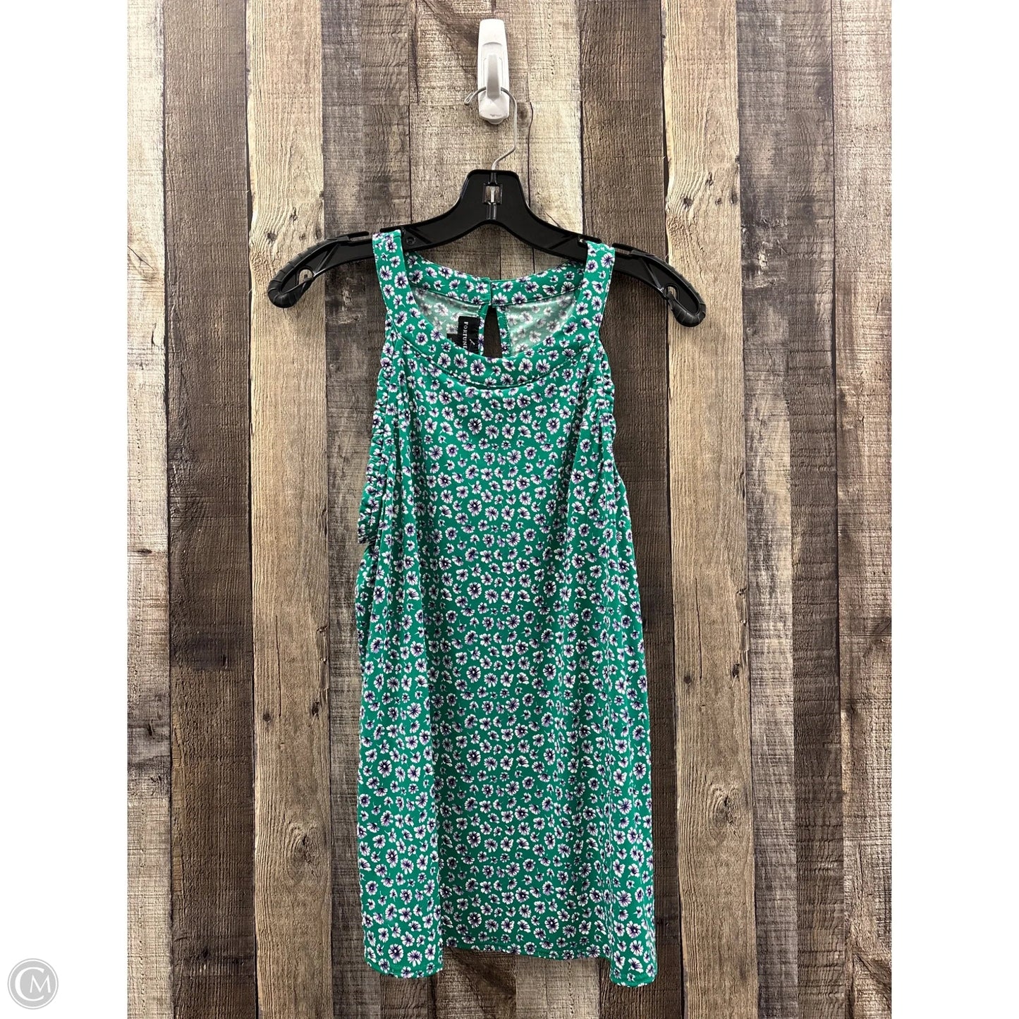 Top Sleeveless By Fortune & Ivy In Floral Print, Size: M