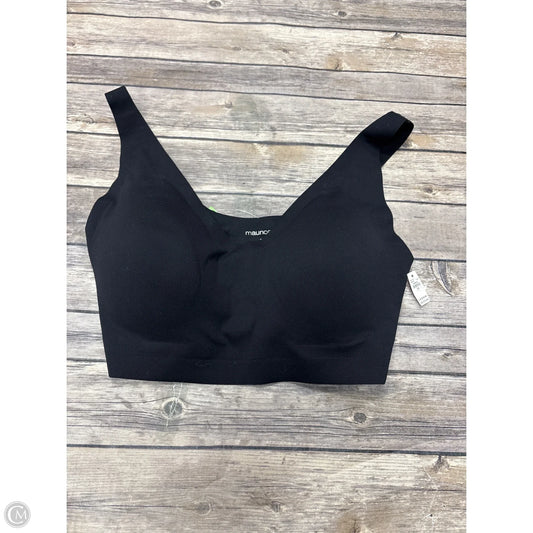 Athletic Bra By Maurices In Black, Size: 1x