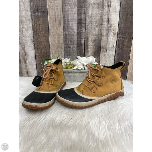 Boots Ankle Flats By Sorel In Brown, Size: 8