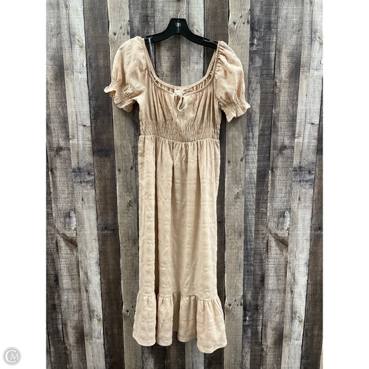Dress Casual Maxi By No Comment In Brown, Size: S