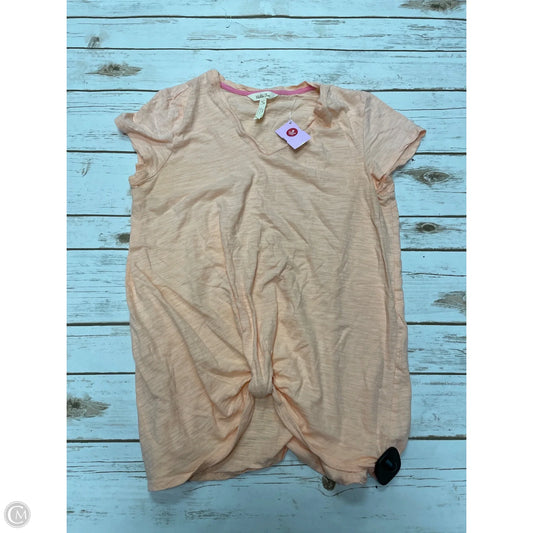 Top Short Sleeve By Matilda Jane In Coral, Size: S