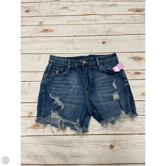 Shorts By Cmf In Blue Denim, Size: Xl