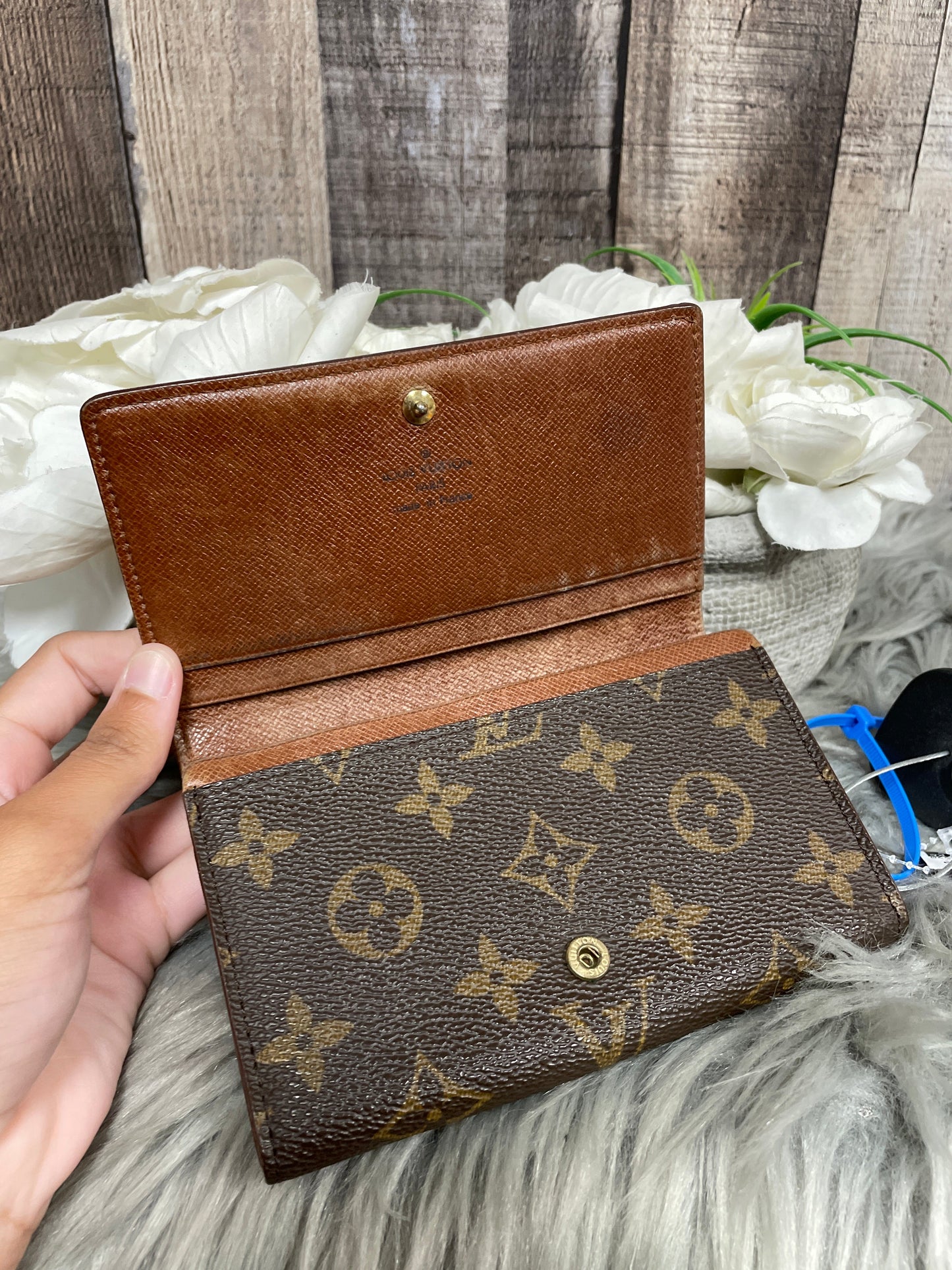 Wallet Luxury Designer Louis Vuitton, Size Small