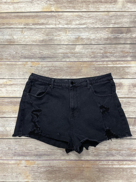 Shorts By No Boundaries In Black Denim, Size: 20