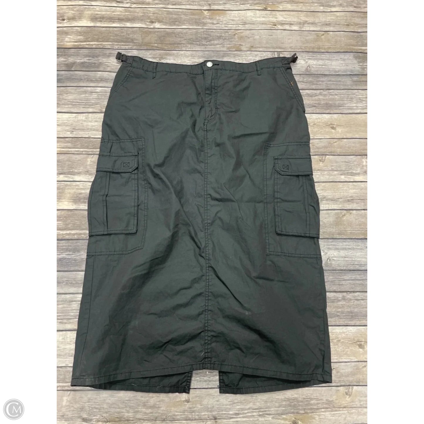 Skirt Maxi By Wild Fable In Grey, Size: Xl