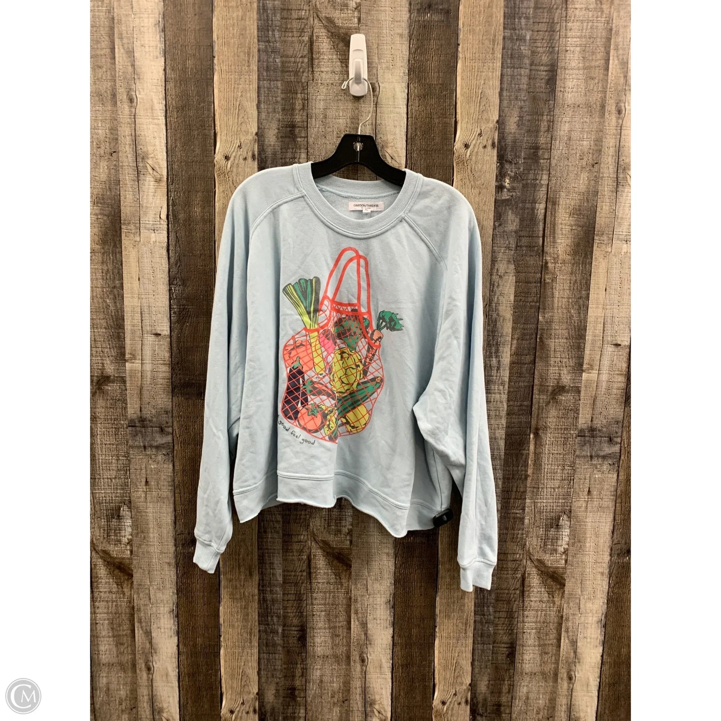 Sweatshirt Crewneck By Grayson Threads In Blue, Size: Xl