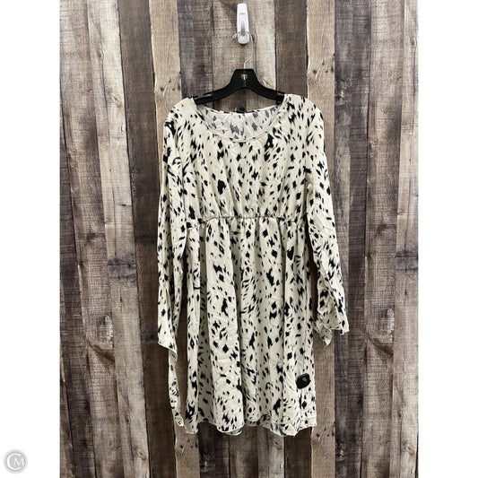Dress Casual Midi By Shein In Multi-colored, Size: L