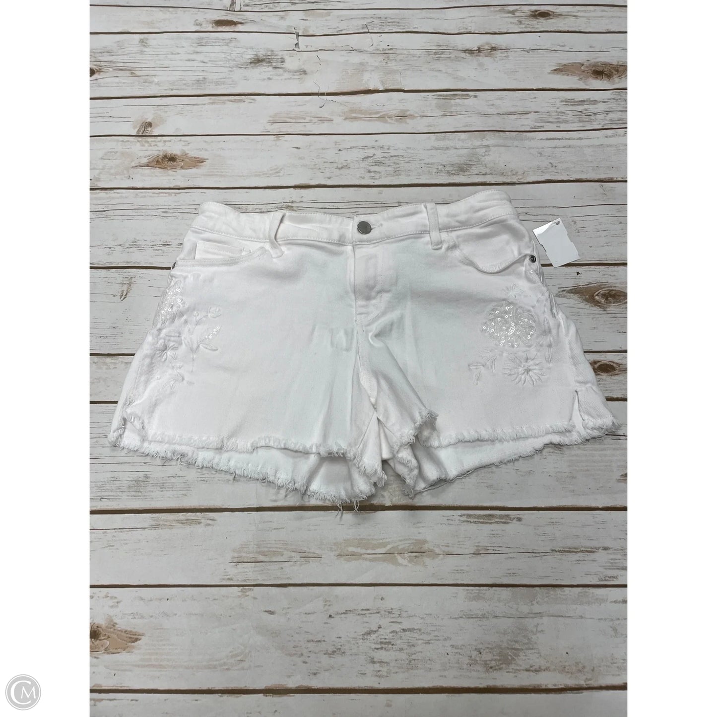 Shorts By New York And Co In White, Size: 8