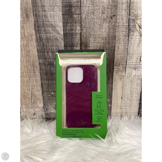 Phone Case Designer By Kate Spade, Size: Large