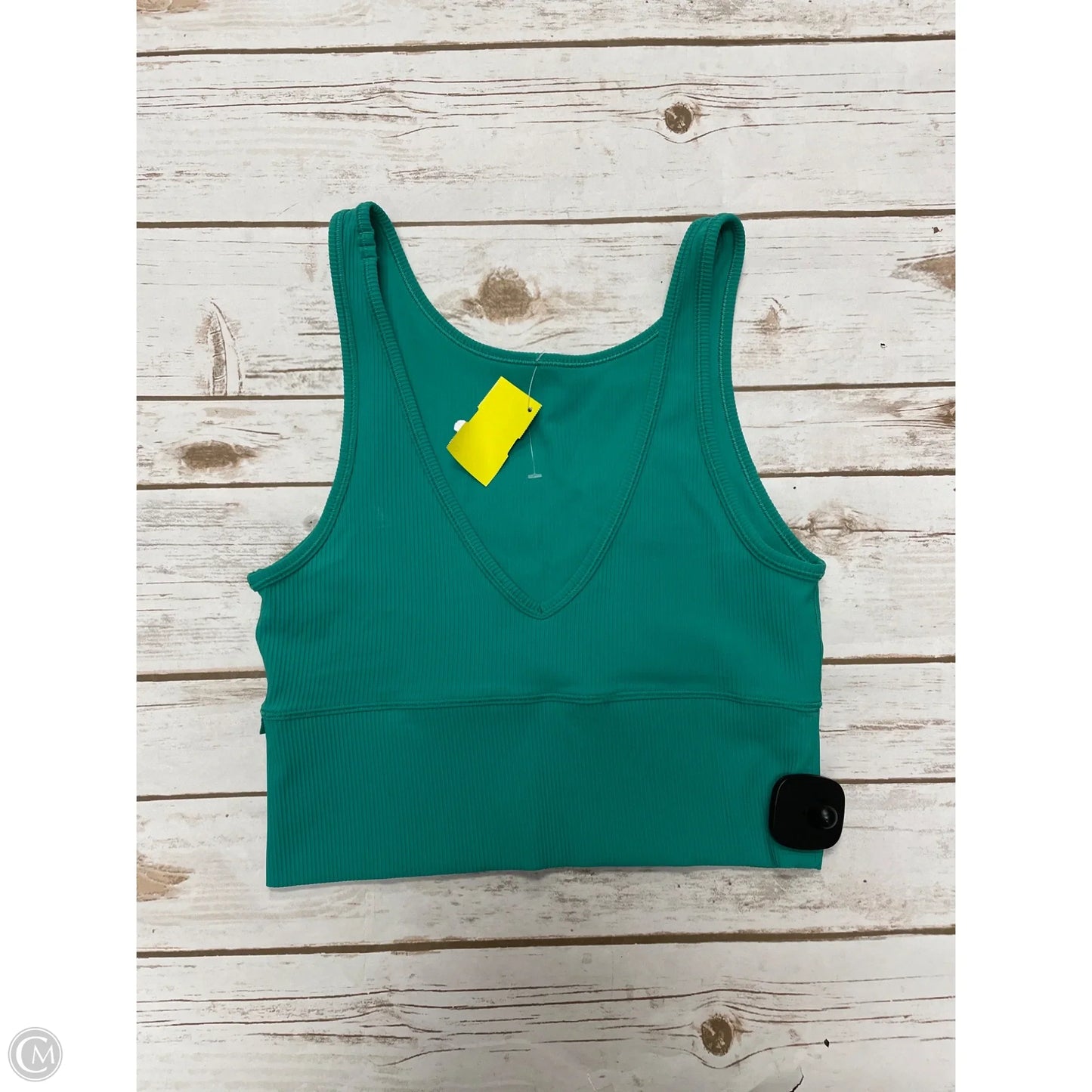 Athletic Tank Top By Lululemon In Green, Size: M
