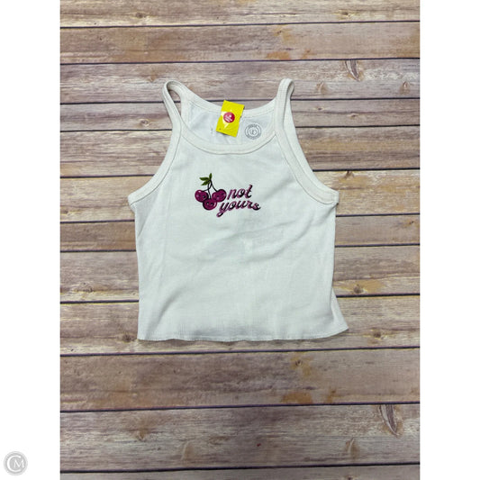 Tank Top By Urban Outfitters In Cream, Size: L