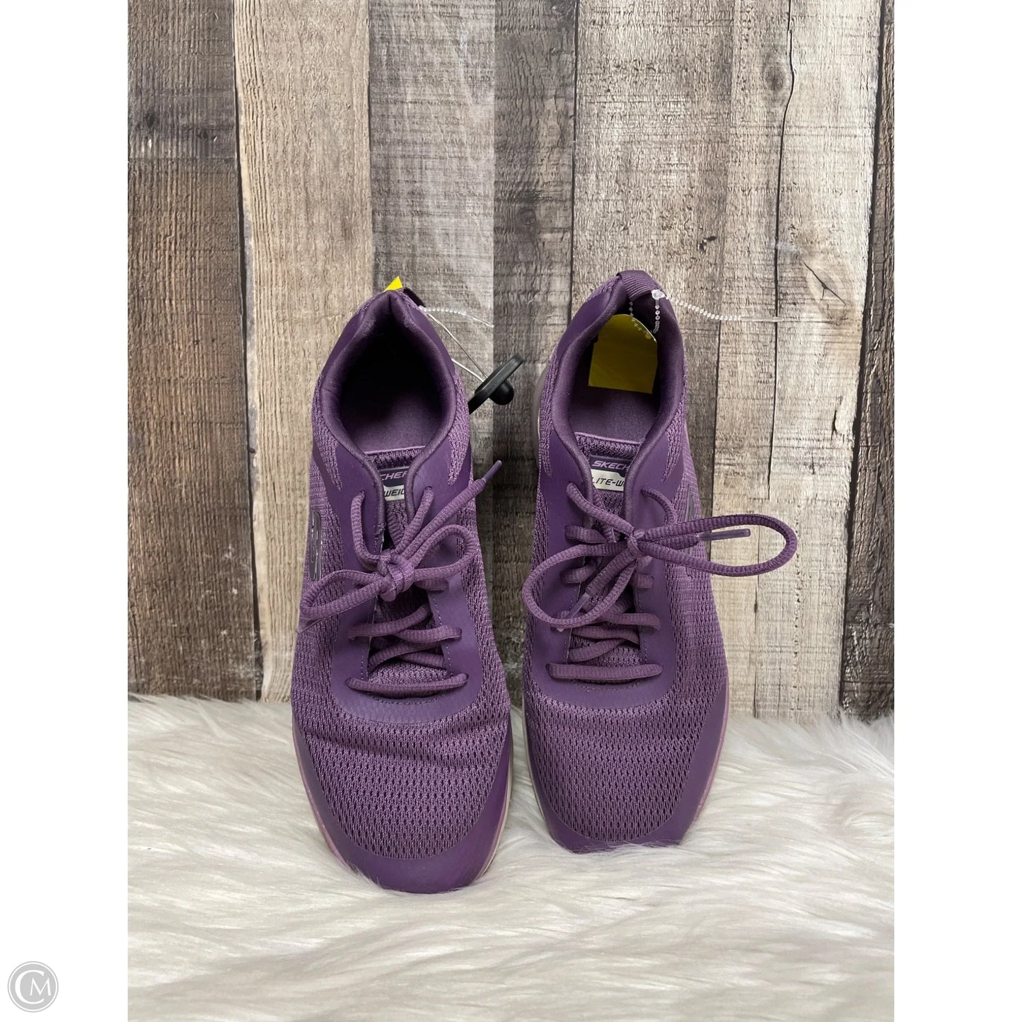 Shoes Athletic By Skechers In Purple, Size: 10