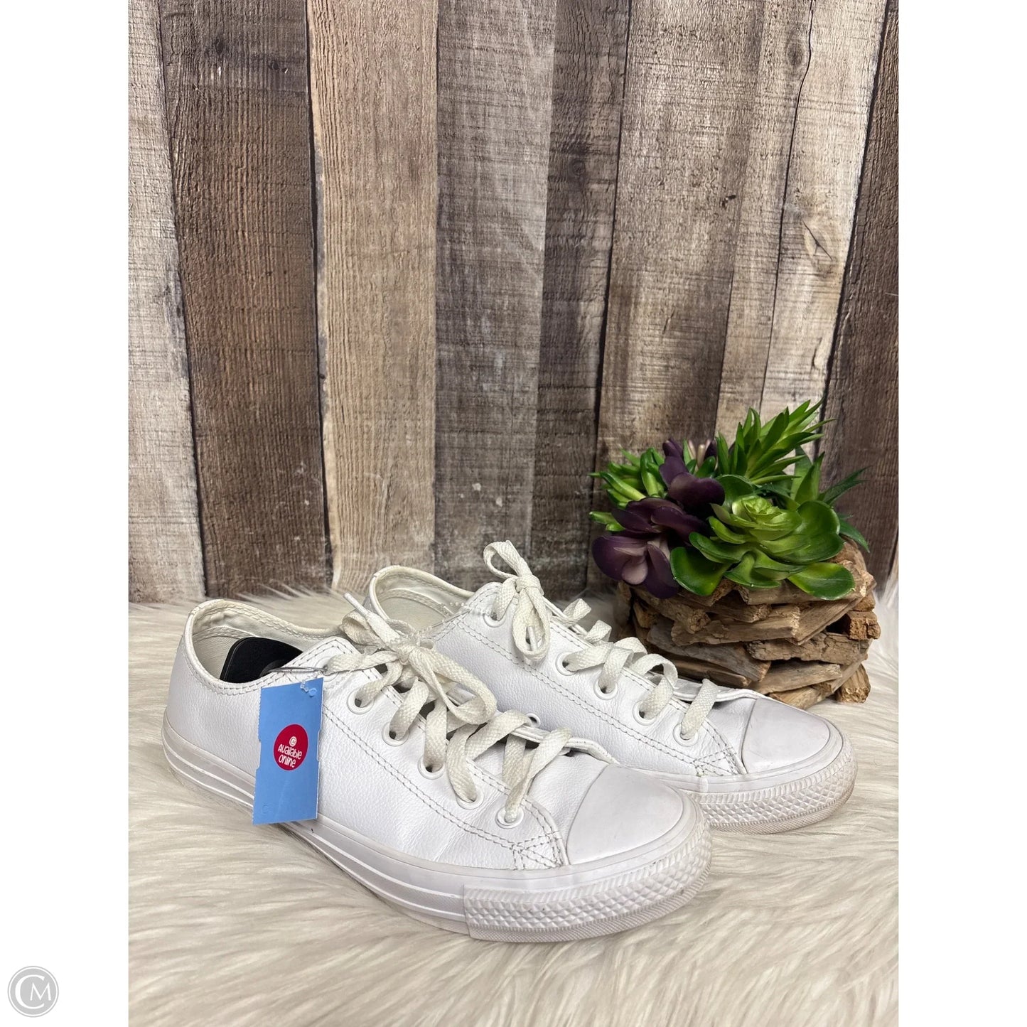 Shoes Flats By Converse In White, Size: 8.5
