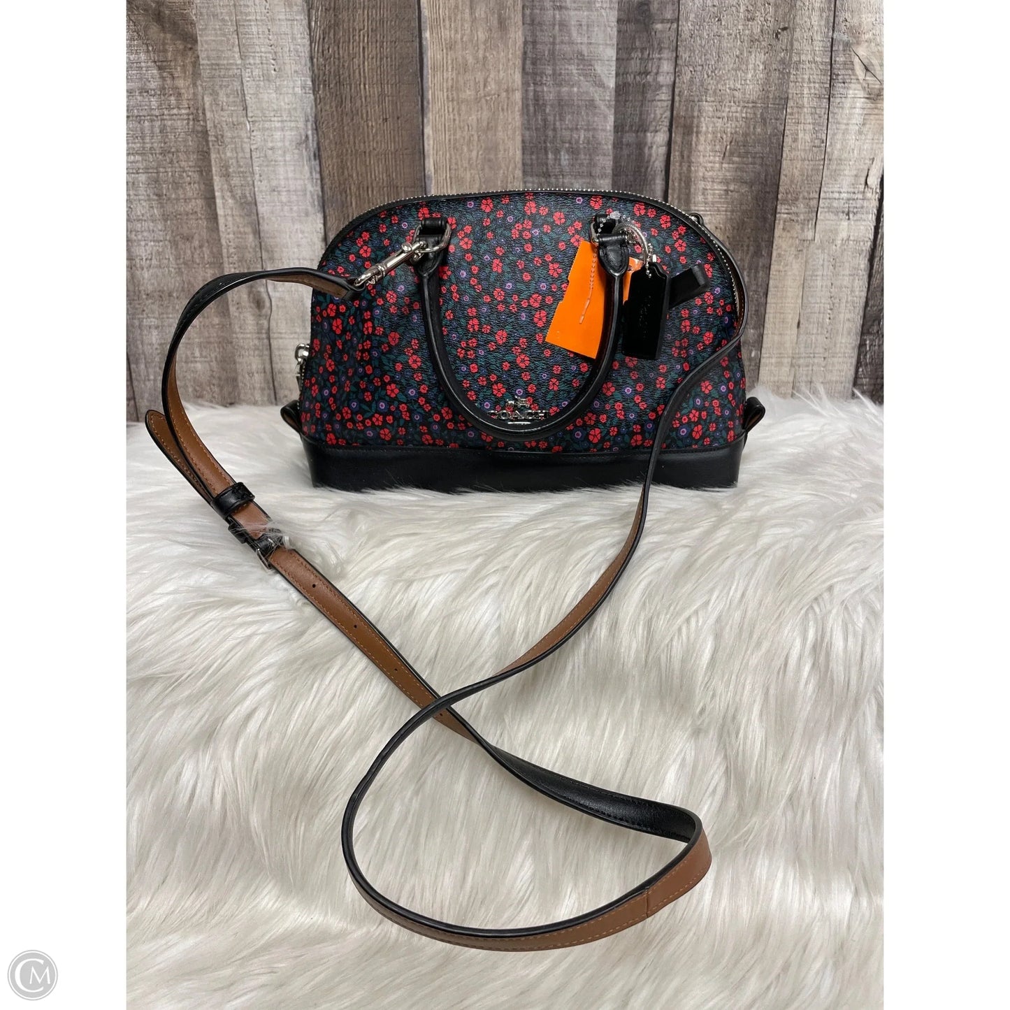 Handbag Designer By Coach, Size: Small