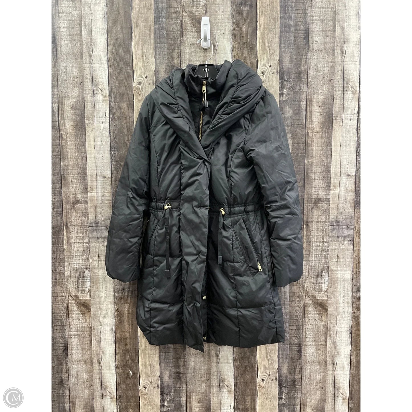 Coat Puffer & Quilted By Cole-haan In Black, Size: S