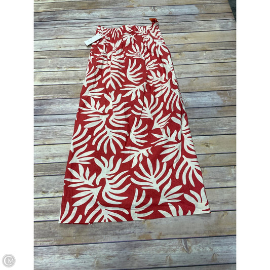 Skirt Maxi By A New Day In Orange, Size: Xs