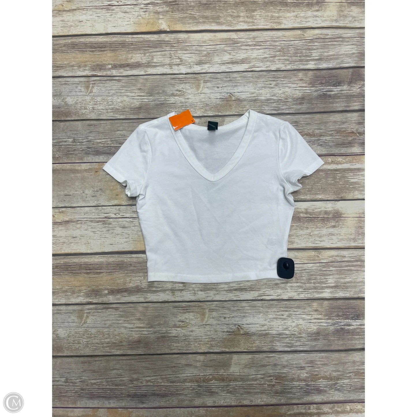 Top Short Sleeve By Wild Fable In White, Size: S