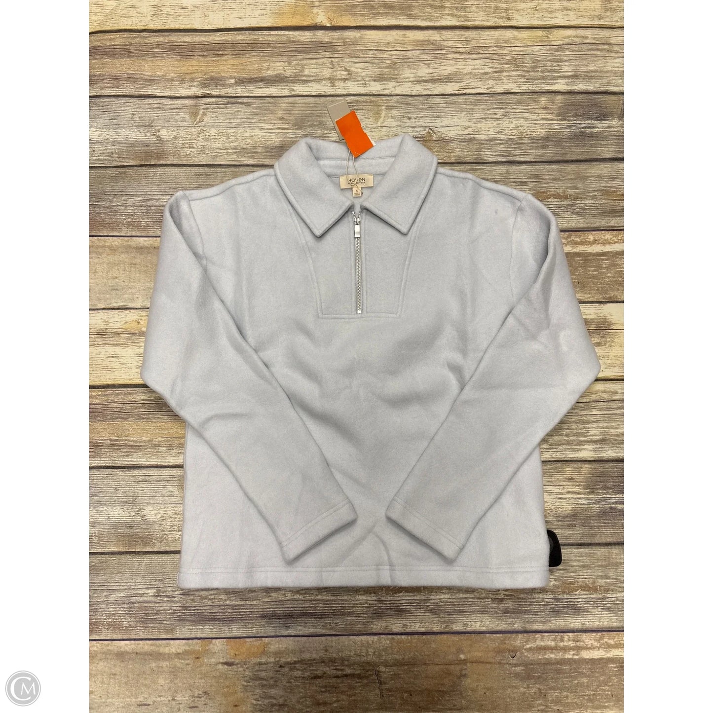 Jacket Fleece By Haven In Blue, Size: S