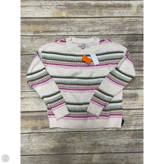 Sweater By Loft In Multi-colored, Size: Xs