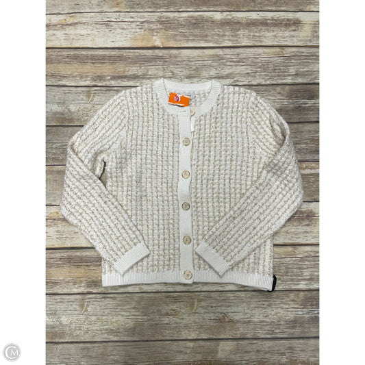 Sweater Cardigan By J. Crew In Cream, Size: S
