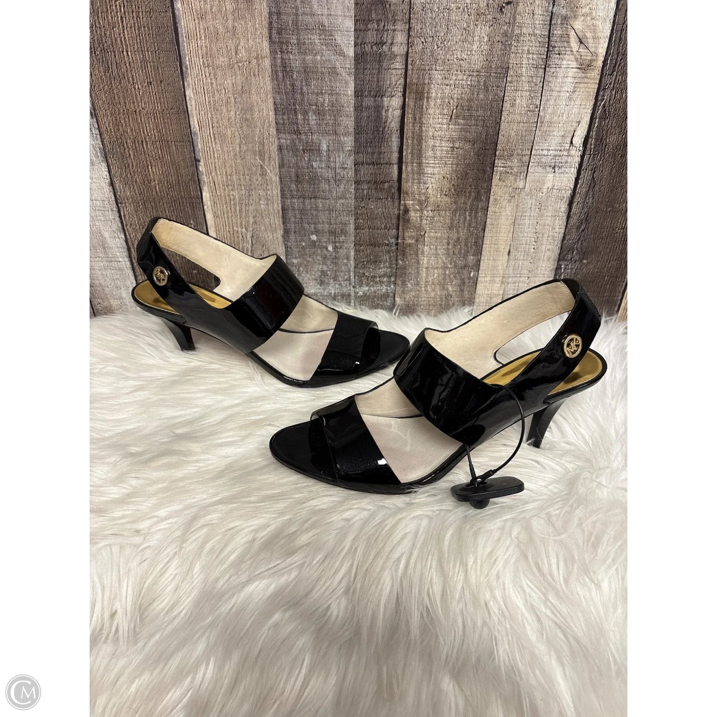 Sandals Designer By Michael Kors In Black, Size: 10