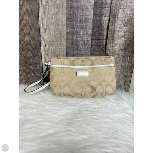 Wristlet Designer By Coach, Size: Small