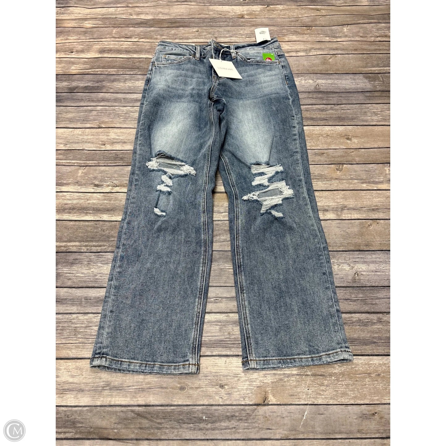 Jeans Straight By Vervet In Blue, Size: 6
