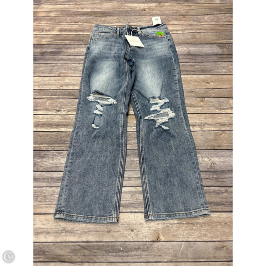 Jeans Straight By Vervet In Blue, Size: 6
