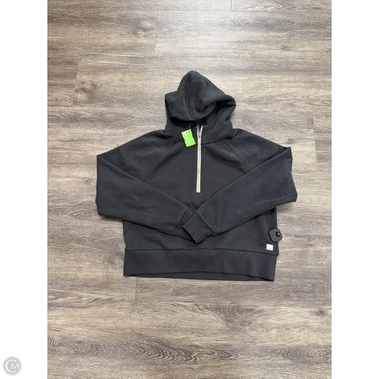 Sweatshirt Hoodie By Vuori In Black, Size: M
