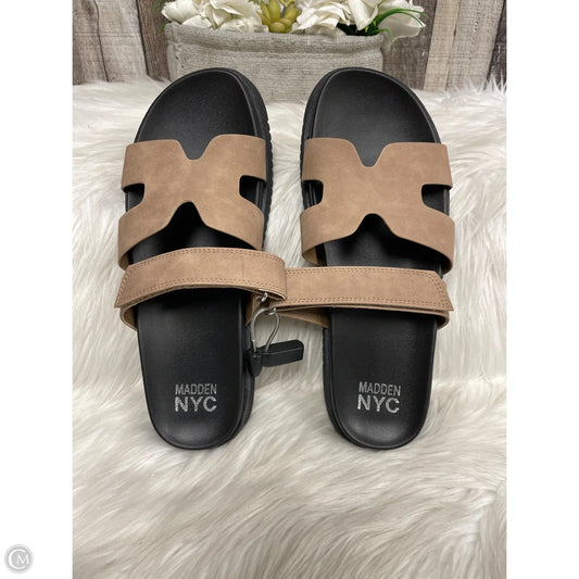 Sandals Flats By Madden Nyc In Brown, Size: 9.5
