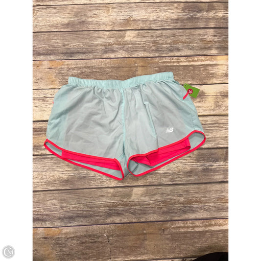 Athletic Shorts By New Balance In Aqua, Size: M