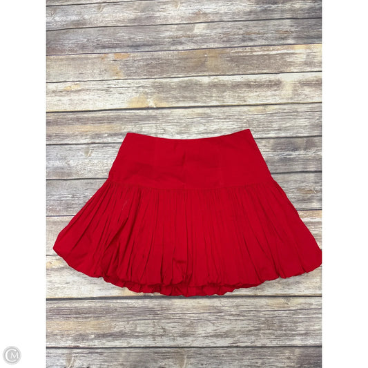Skirt Mini & Short By Cece In Red, Size: M