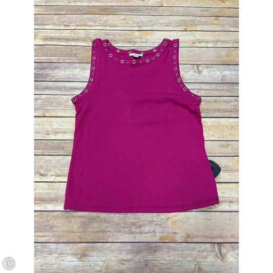 Top Sleeveless By Bar Iii In Pink, Size: L